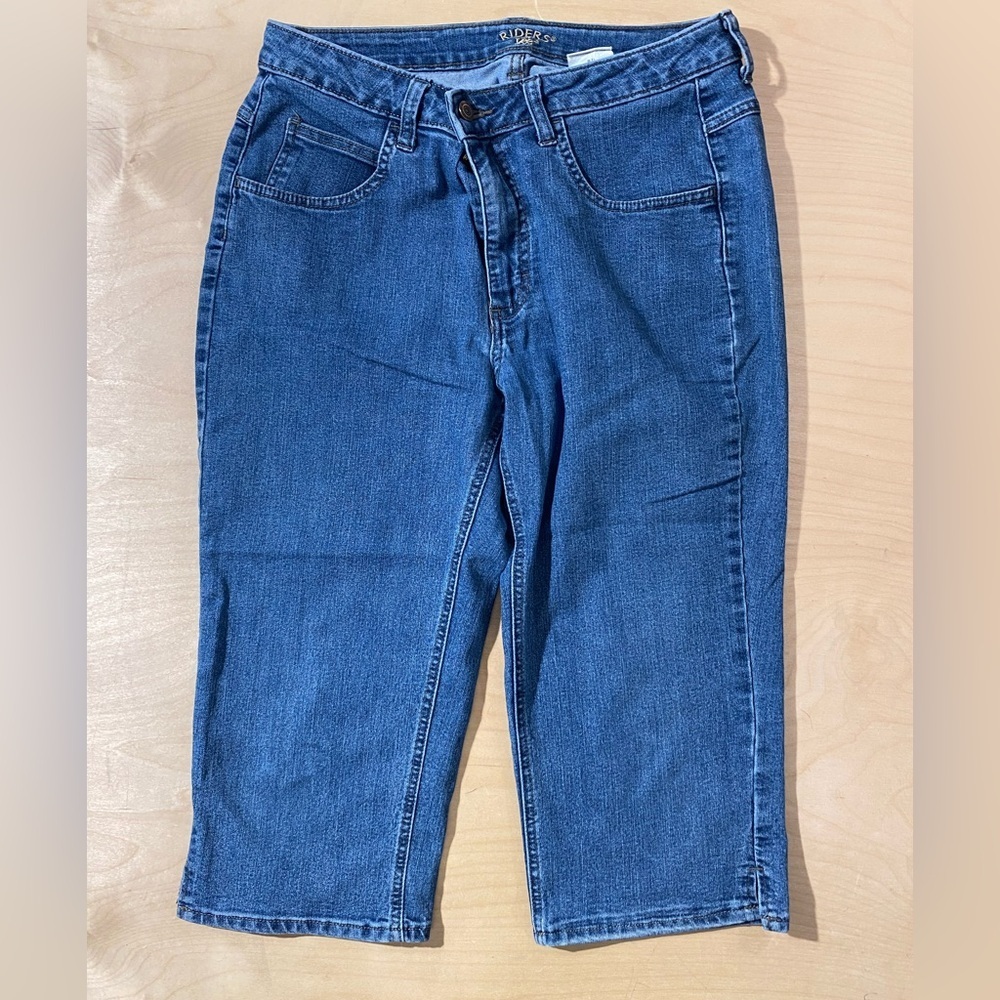 Riders by Lee Light Blue Denim Capris Jeans 12M (PY)